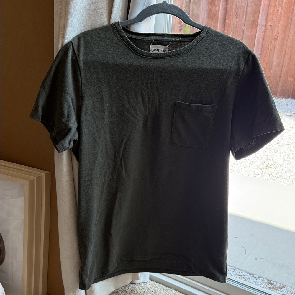 Taylor Stitch Dark Gray Short Sleeve Tee